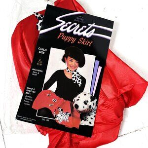 50’s Style Puppy Skirt Child Secrets from the nunley collection NWT NOS
